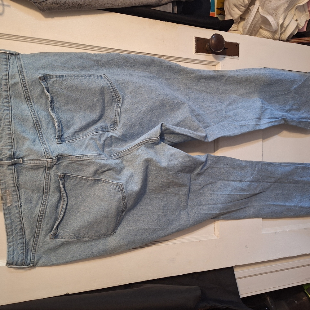 Old Navy Light Blue Boot-Cut Jeans